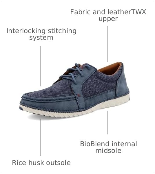 Image of Twisted X Mens Zero X Loafer Shoes