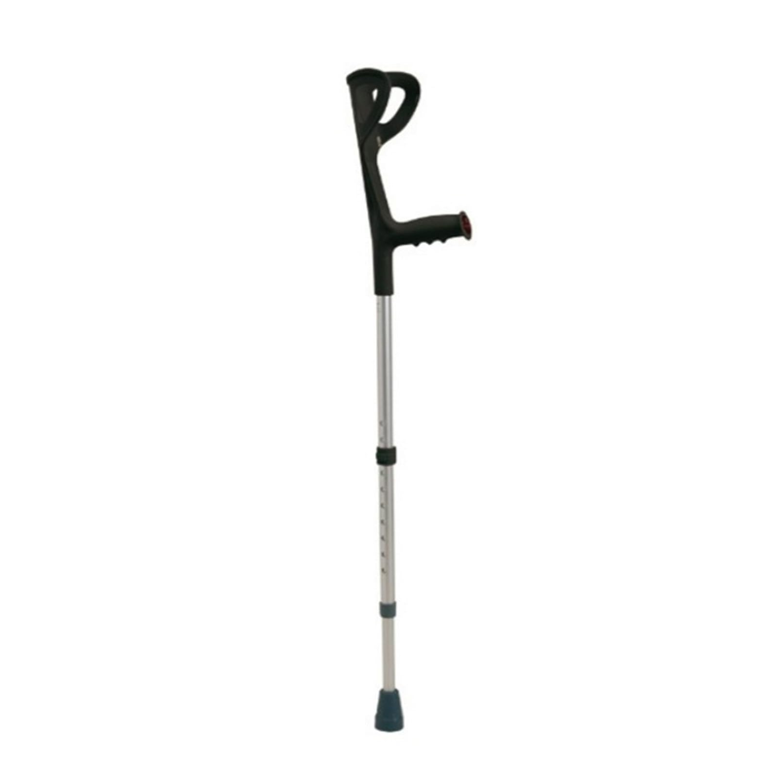 Diseño Moderno Muletas Adulto, Aleación De Aluminio Muletas Para Brazos Ajuste De Altura, Muleta Ergonómica Para Caminar Apoyo Para Lesiones En Las Piernas(Negro)