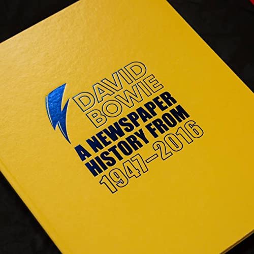 Signature gifts Personalised Music Newspaper History Book - Icons and Legends of British Music (David Bowie)