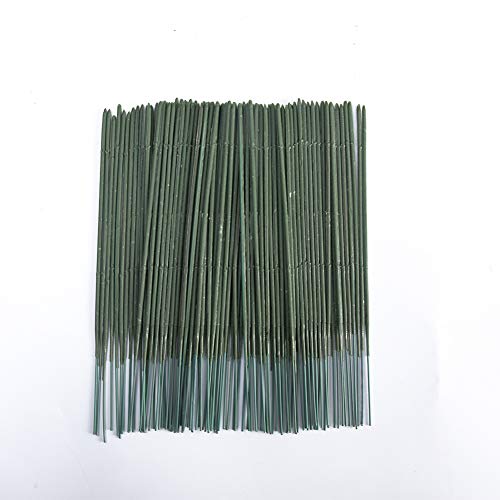 Bwwnby 100Pcs Plastic Floral Stem, Artificial Flower Rod, Plant Stub Wire Green Florist Wires, Ideal For The Crafts Person, 17Cm And 25Cm(Size:17Cm) #TOP7