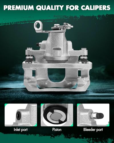Image of SCITOO Rear Right Brake Caliper With Bracket 18B5176 Compatible For Dodge Journey 2009-2012