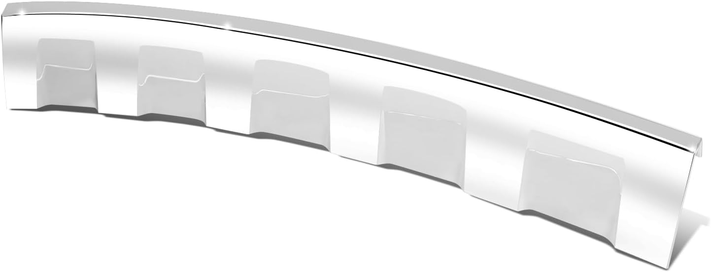 Auto Dynasty CH1090142 Factory Style Front Lower Bumper Valance Air Deflector Compatible with Jeep Grand Cherokee Laredo, Limited, Overland 2011-2013, Polished Chrome