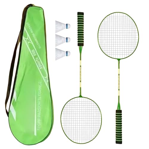 1Pair Leggero Badminton Racchetta Set Professionale Doppio Badminton Racchetta Volani Racchetta Per 2 Giocatori Giocare Doppio