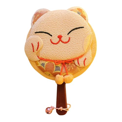 Mipcase 1pc Cat Pattern Handheld Makeup Mirror Compact...