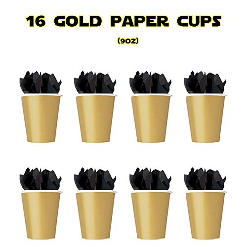 Star Wars Galaxy Of Adventures Birthday Supplies Pack For 16 With Plates, Cups, Napkins, Cutlery, Favor Cup, Tablecover, Candle And Banner #TOP4