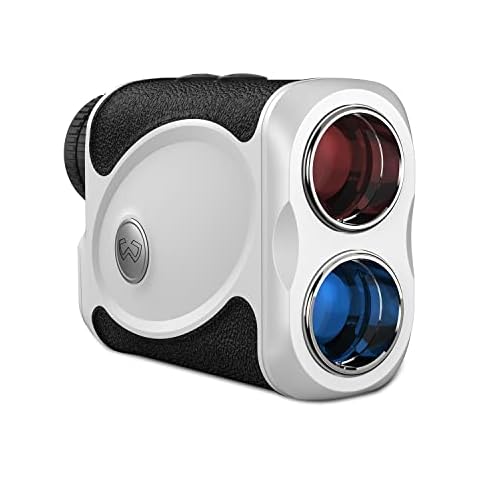 WOSPORTS Golf Rangefinder, 800/1200 Yards Laser Range Finder, High Precision Flag Lock with Pulse Vibration, Tournament Legal Rangefinder for Golfing and Hunting, Battery Included Cover