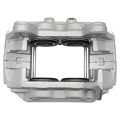 Image of TRQ Front Driver and Passenger Side Brake Caliper Set Hardware Compatible with 2000-2003 Toyota Tundra Caliper Casting #S13WE 2001-2003 Sequoia Casting #S13WE