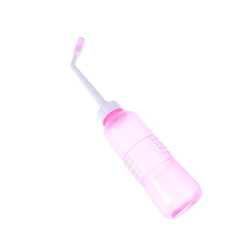 Exceart Botellas de ducha para mujer, lavado vaginal rosaazul, 18.9 fl oz, botella de spray de ducha vaginal limpiador de salud vaginal (rosa)