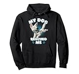 Disney Bolt My Dog Rescued Me Paw Prints Pullover Hoodie