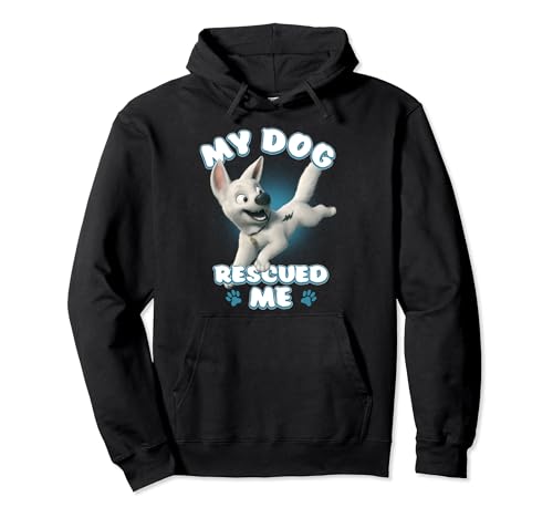 Disney Bolt My Dog Rescued Me Paw Prints Pullover Hoodie
