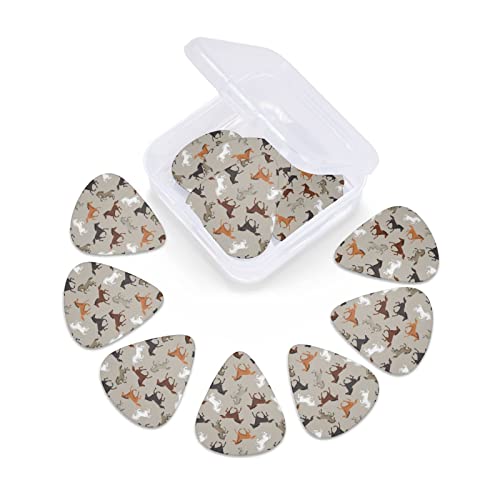 Médiators Guitare 12-Pack Cute Horse Guitar Picks Pour Guitare Électrique Guitare Acoustique Diverses Guitares - Les Beatles, Paul McCartney, John Lennon, RIngo Starr, George Harrison Médiators Guitare 12-Pack Cute Horse Guitar Picks Pour Guitare Électrique Guitare Acoustique Diverses Guitares – Image 6