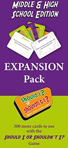 Social Thinking Should I or Shouldn't I? Middle & High School Expansion Pack