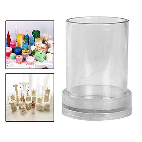 Moule à bougie en plastique 5x7.5 cm lot de 5 pour création artisanale - 8