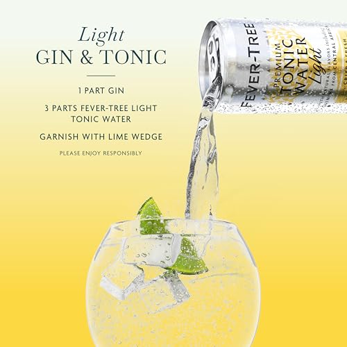 image for Fever-Tree Refreshingly Light Tonic Water - Premium Quality Mixer - Re