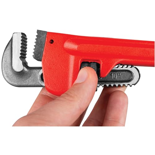 Image of Performance Tool W1133-10B 10 in. Red Pipe Wrench