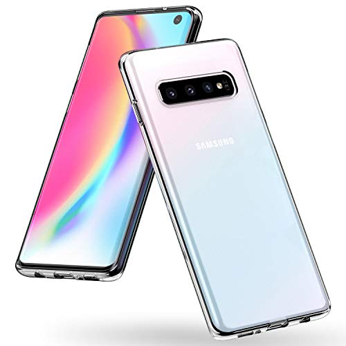 Syncwire Samsung Galaxy S10 Case, UltraFlex Series Samsung Galaxy S10 Protective Cover, Crystal Clear Ultra Thin Silicone Case for Samsung S10 - Clear