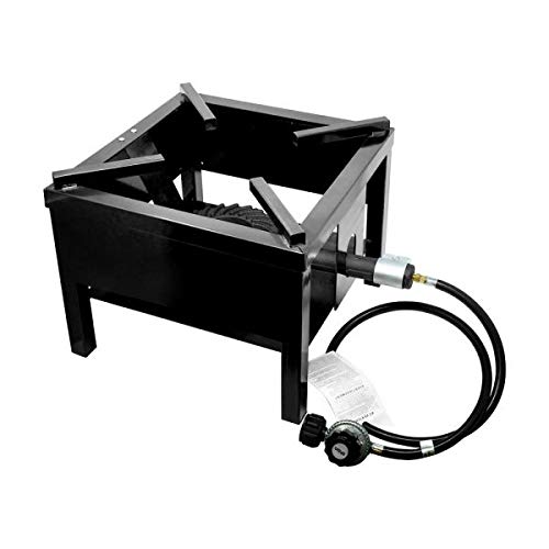 44633 OUTDOOR PROPANE BURNER by Omcan – Cast Iron, Black, Model 44633 CE-CN-0065