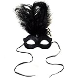 Black Sparkle Masquerade Ball Mask