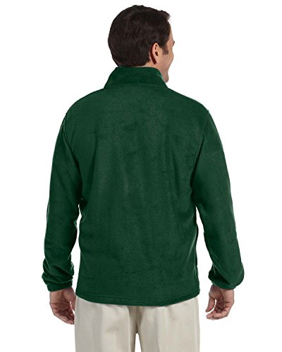 8 oz. Quarter-Zip Fleece Pullover, Small, HUNTER2
