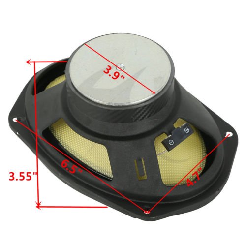 Parlante 6x9 pulgadas XFMT para Harley Davidson Touring miniatura 4