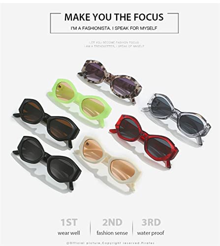 ZENYS Small Frame Fashion Retro Sunglasses Men and Women (Color : 2, Size : 1)4