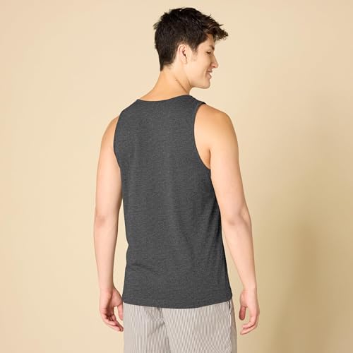 Image of Amazon Essentials Men's Regular-Fit Sleeveless Tank Tops