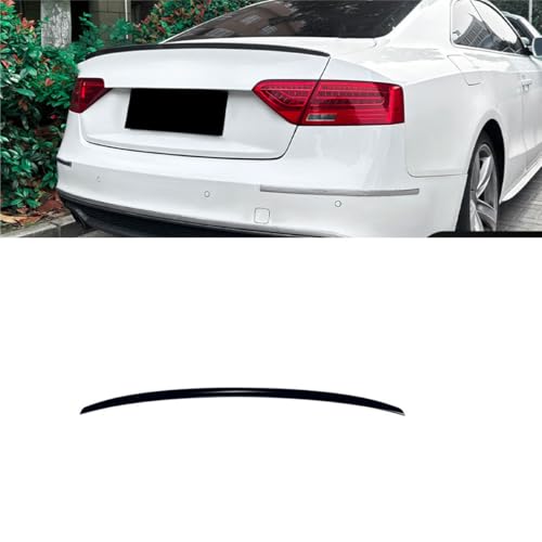 dnofowl Alerón Trasero,Alerón para Maletero para Todo Tipo de Clima,Accesorios de Estilo para automóviles,para Audi A5 8T Two-Door Coupe S5 2007-2016,Black
