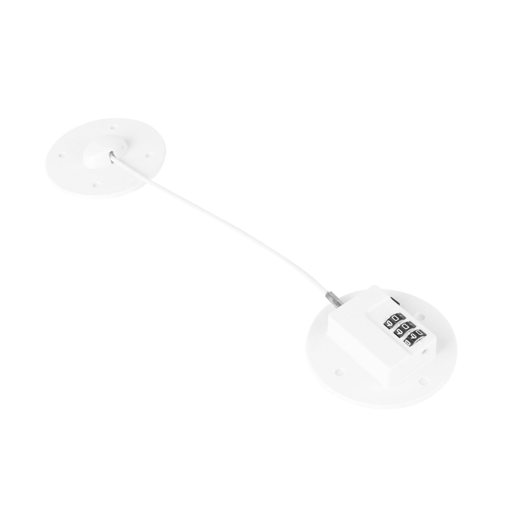 Cerradura de Seguridad Adhesiva sin Taladro para Candado con Código Dígitos para Frigorífico Armario y Cierre Infantil Resistente para Puertas y Ventanas el Hogar