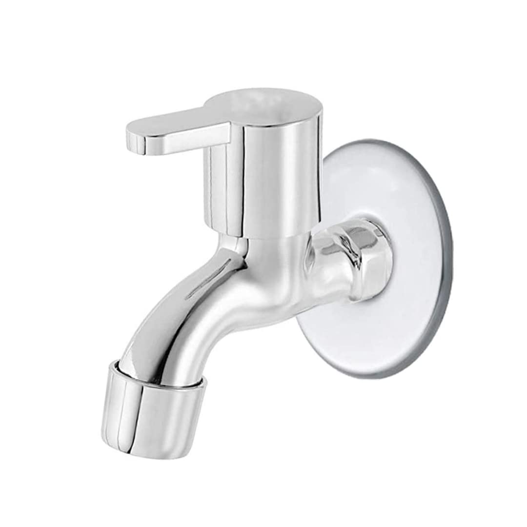 Cossimo Stainless Steel Marc Bib Cock Short Body for Bathroom, Chrome, Silver (1/2" Inch, 13mm) - Set of 1 (B09JT2VDJY) Amazon Price History, Amazon Price Tracker