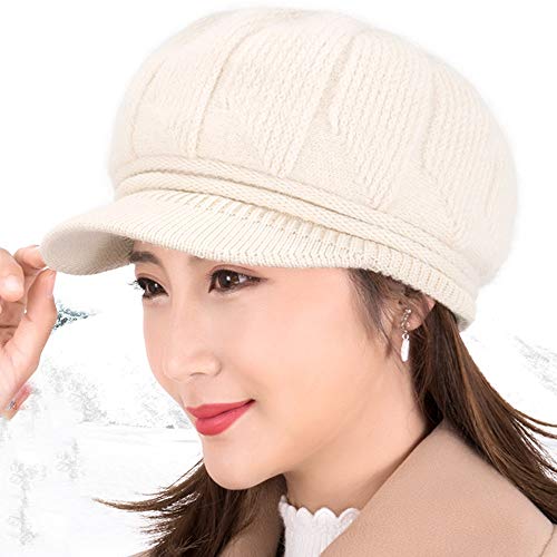 Casquette chapeau mode élégant chaud et sauvage pour femme