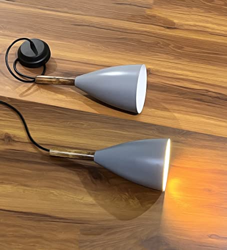 Image of Avior Wood Ceiling Hanging Lights for Dining Table, Living Room Pendant Lamp, Lights for Kitchen Island, Restaurants and Cafe (Pack of 3)