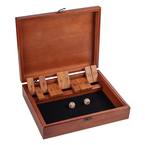 WE GAME Shut The Box - Old World Box