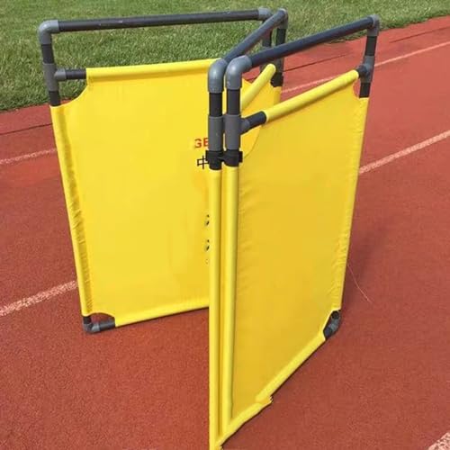 Barrière de circulation rétractable jaune 175 cm pour sécurité piétonne - 3