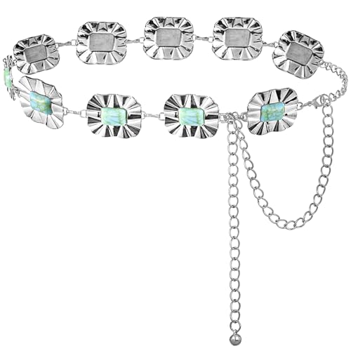 Body Chain Belt for Women Gold Western Body Chains for Country Concert Outfits Fashion Cowgirl Belt for Jean Dress Western Shirts Rodeo Festival Outfits Belt Accessories for Women