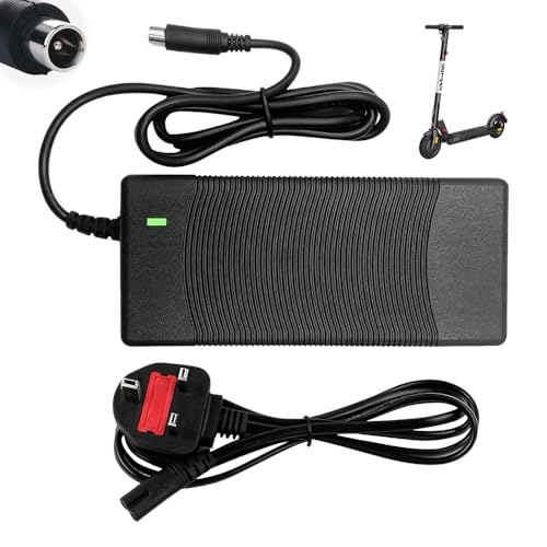 Image of 42V 2A Electric Scooter Charger, Hoverboard Charger, Electric Bike Lithium Battery Charger, Fast Charging with LED Indicator,for Xiaomi M365/Pro/Pro 2/Mi 3/1s, Segway-Ninebot F/E/G30 Series, DC 8mm
