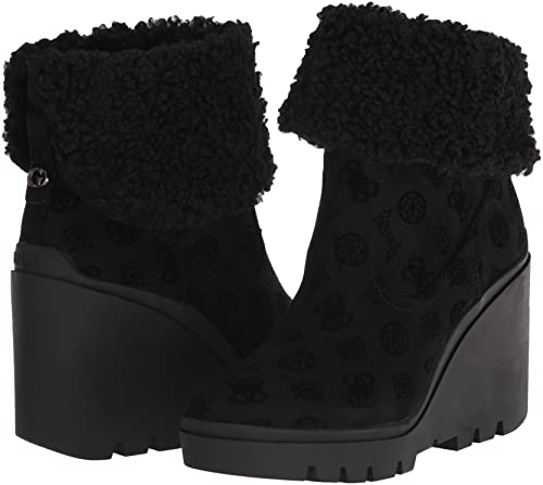 Guess Women's Tabloid Fashion Boot, Black, 8.5 #TOP6