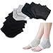 Skarpety z rękawami na pięcie, wygodne rękawy na pięcie z 5 parami rękawów na pięcie dla nawilżających, nawilżających i usuwania zrogowaciałej skóry, dla dorosłych