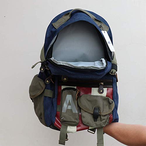 Mochila Bolsa Capitão América Super Heroi Exclusiva Unissex (MODELO 1)