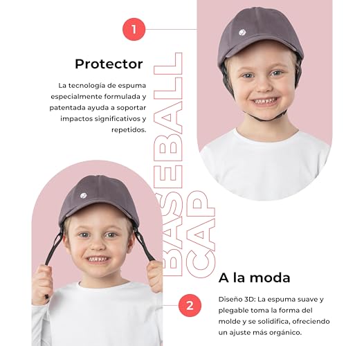 Casco médico infantil tipo gorra contra convulsiones y epilepsia 3