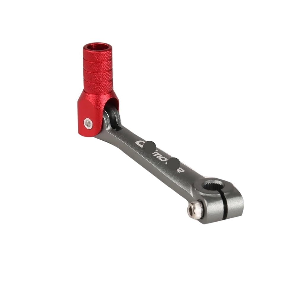 Uuipip Qx T Red Motorcycle Gear Shift Lever Motorcycle Folding Gear Shift Lever For T2 T4 T4l Atv 110Cc 125Cc 150Cc 200Cc 250Cc Universal Parts