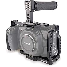 BMPCC 4K / 6K Cage with Top Rubber Handle for Blackmagic Pocket Cinema Camera