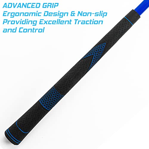 Prowithlin Golf Swing Trainer Aid - 7 Iron, Golf Training Aid Golf Swing Warm-Up Stick For Strength Grip Tempo & Flexibility Training, Golf Accessories For Men #TOP2
