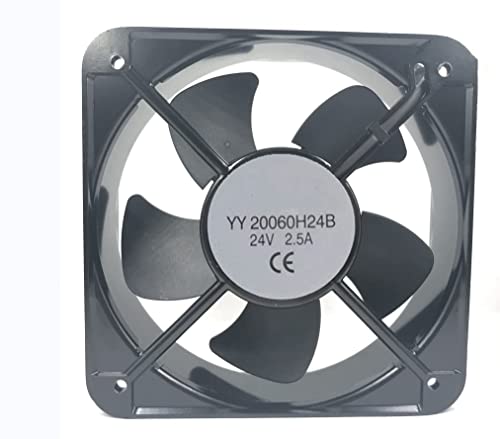 Ventilador de refrigeración 24V 20060 ideal para renovar el aire en talleres de impresión 3D