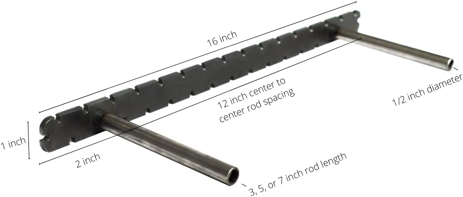 Floating Shelf Bracket - Heavy Duty - for Standard Lumber - (16, 5)