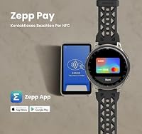 Amazfit Cheetah 2 Pro 48mm GPS Lauf-Smartwatch, 1,32" AMOLED-Display, Saphirglas, Titan-Gehäuse, 32GB, 20 T Akkulaufzeit, 5 ATM, NFC, Taschenlampe, Offline-Karten, 170+ Sportmodi für Android & iPhone – Ansicht 9