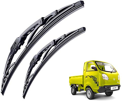Image of WolkomHome High Performance OE Car Wiper Blade Replacement set of 2 Pc Right 16 inch Left 16 inch for TATA ZIP