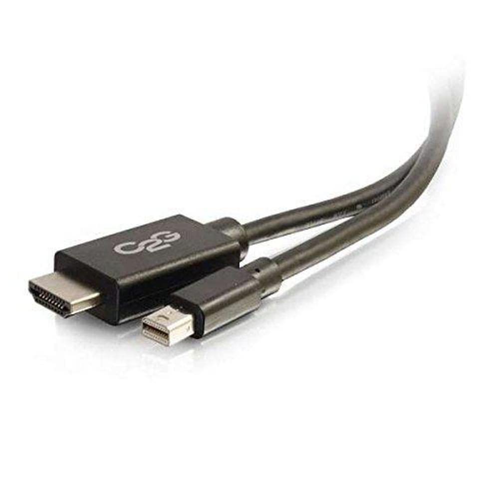 C2G 54421 cables to go 15,​2 cm HD con mini DisplayPort maschio a maschio cavo adattatore – nero (TAA Compliant)