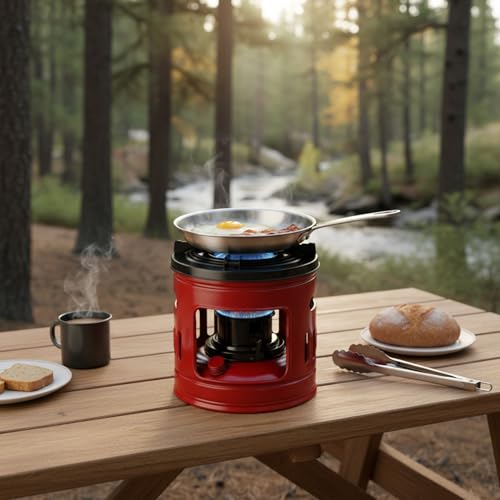 Réchaud à kérosène portable et compact pour camping et cuisson