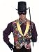 Forum Masquerade Party Costume, Multi-Colored, One Size