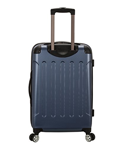 Image of Rockland London Hardside Spinner Wheel Luggage, Blue, 3-Piece Set (20 /24 /28)